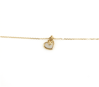 Bracelet Dédié Woman Heart in Yellow Gold Madreperla BRD3507M;9G
